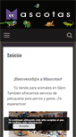 Mobile Screenshot of mascotasgijon.com